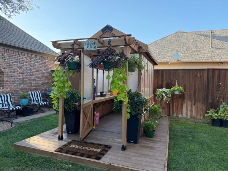 Welcome to Nana’s Place: A Backyard Greenhouse Tour from West Texas